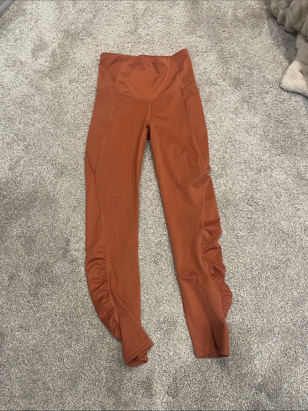 all in motion Rust Orange High-Rise Workout Leggings